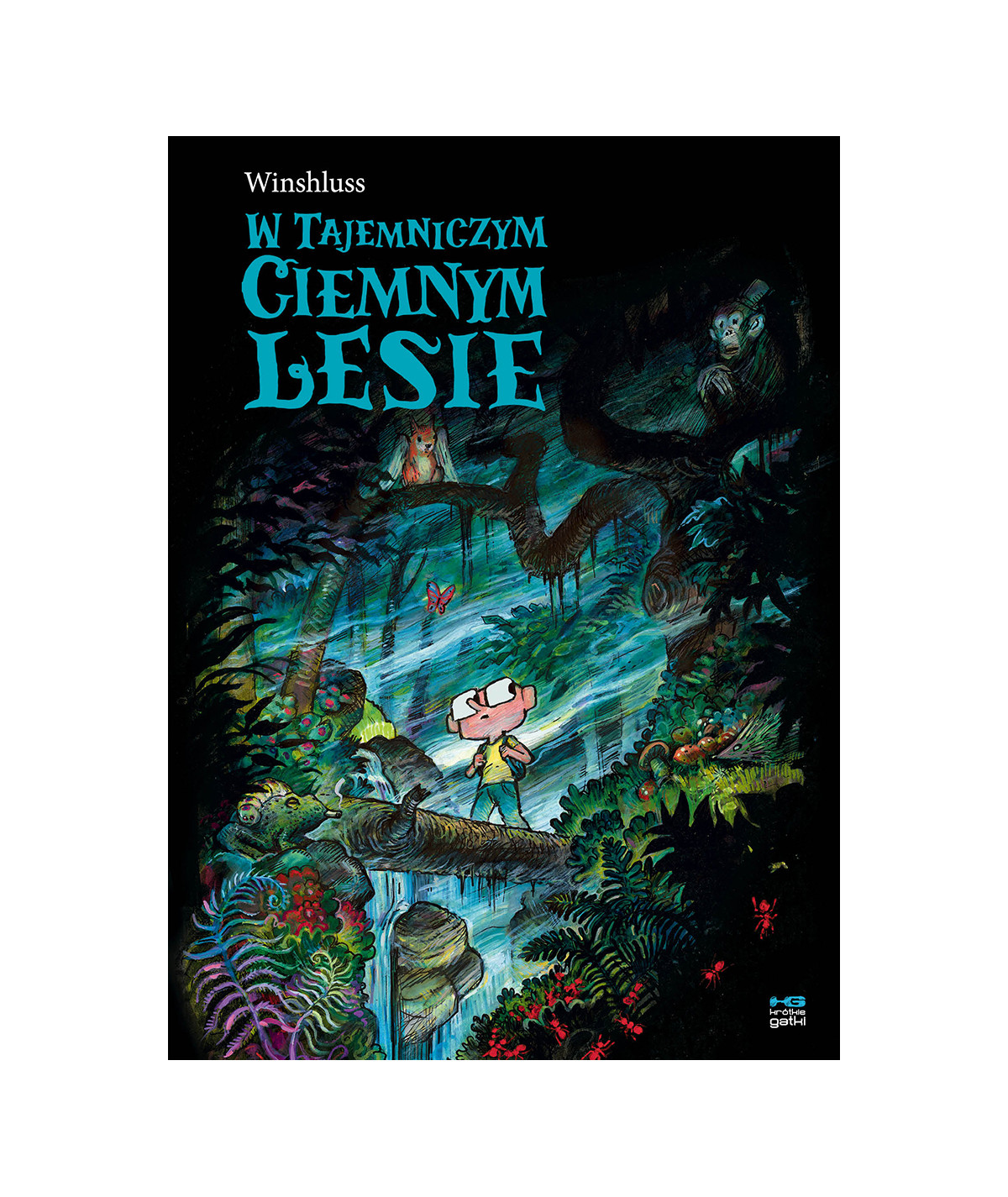 W tajemniczym, ciemnym lesie