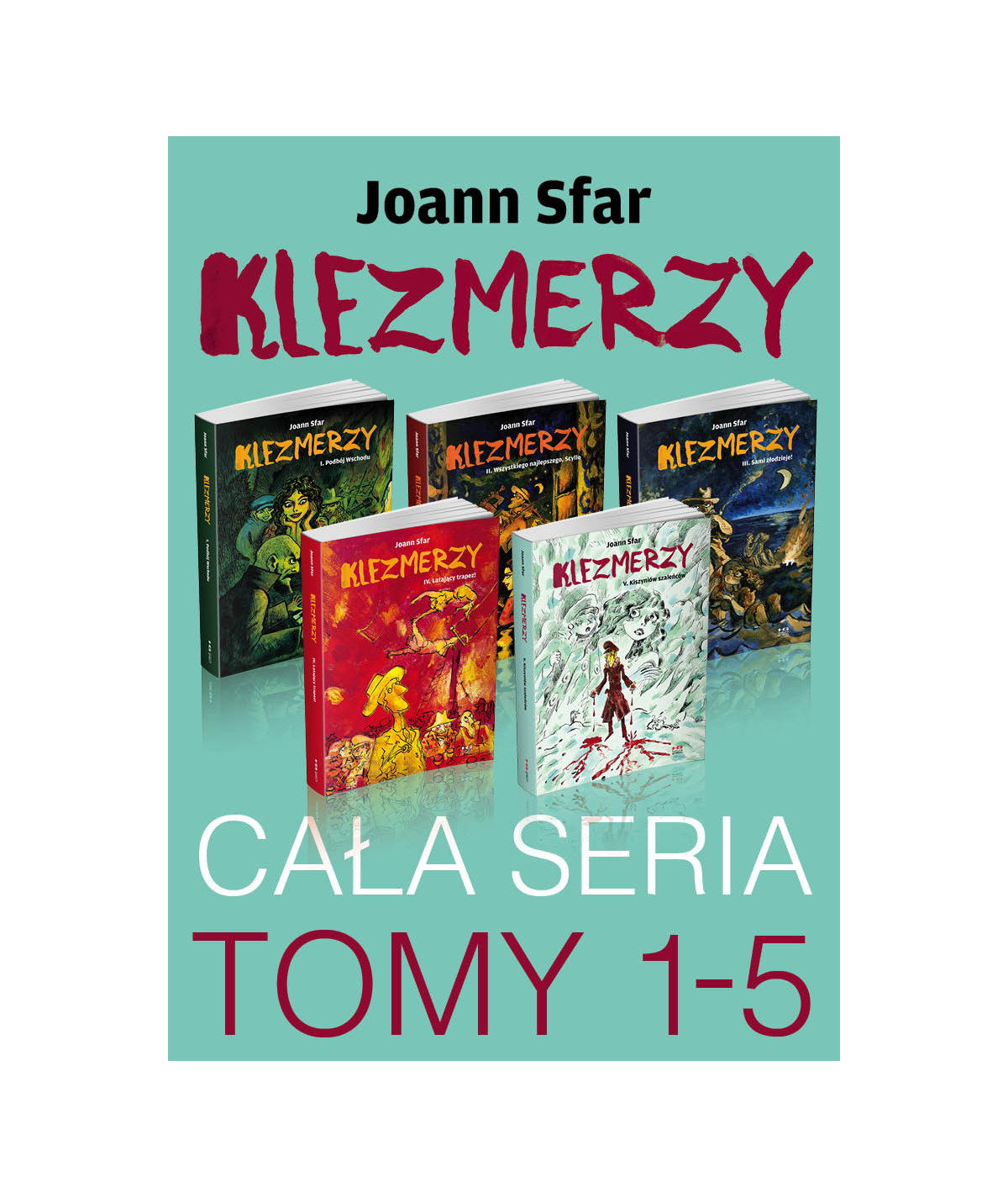 Klezmerzy. Tomy 1-5