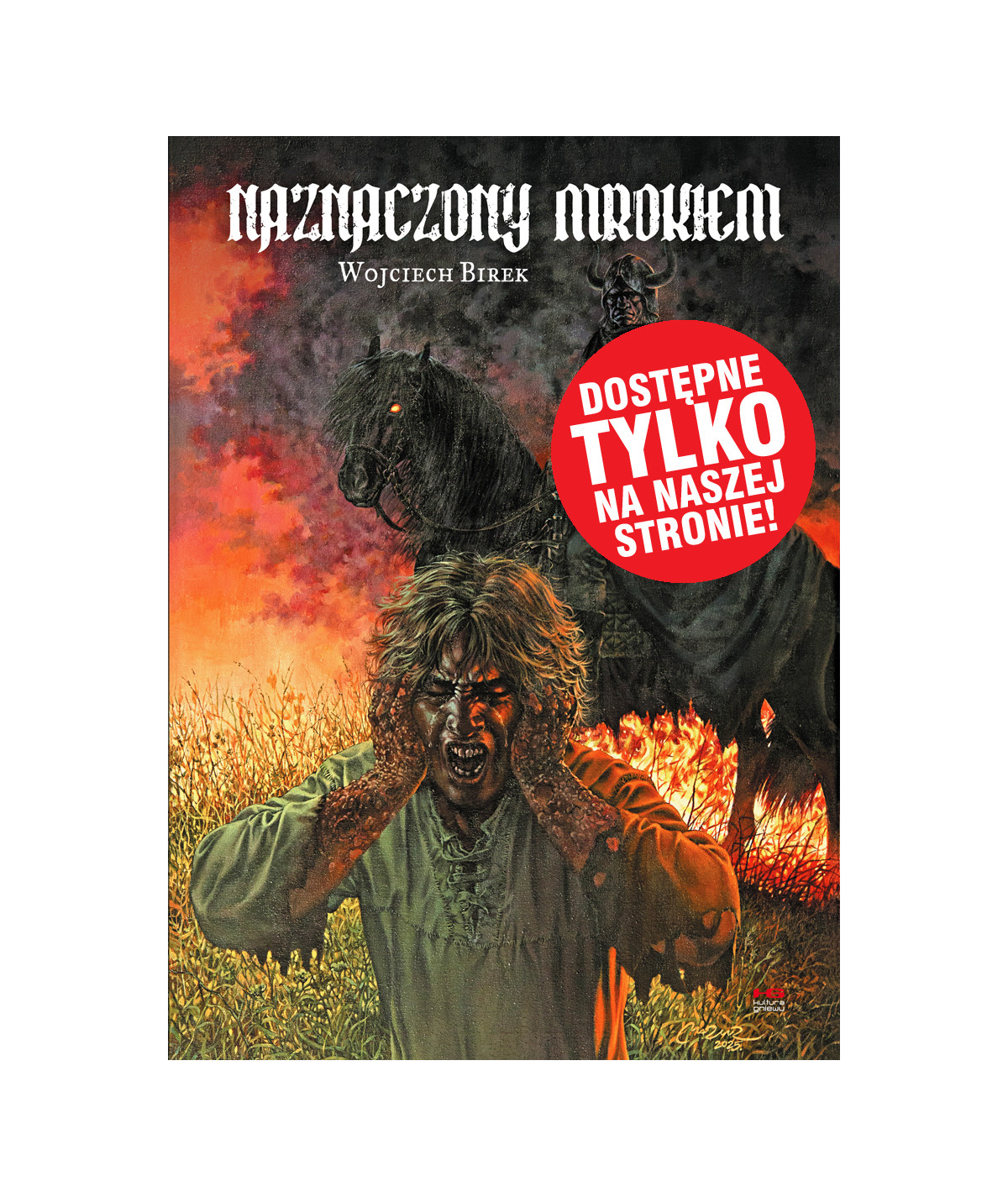 Naznaczony mrokiem + obwoluta Maciej Mazur