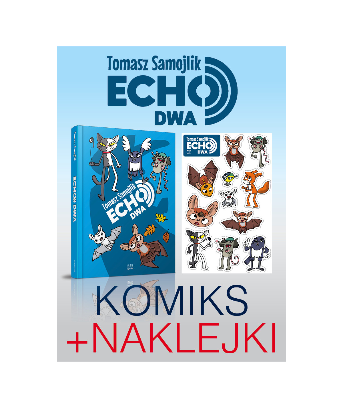 Echo Dwa + naklejki