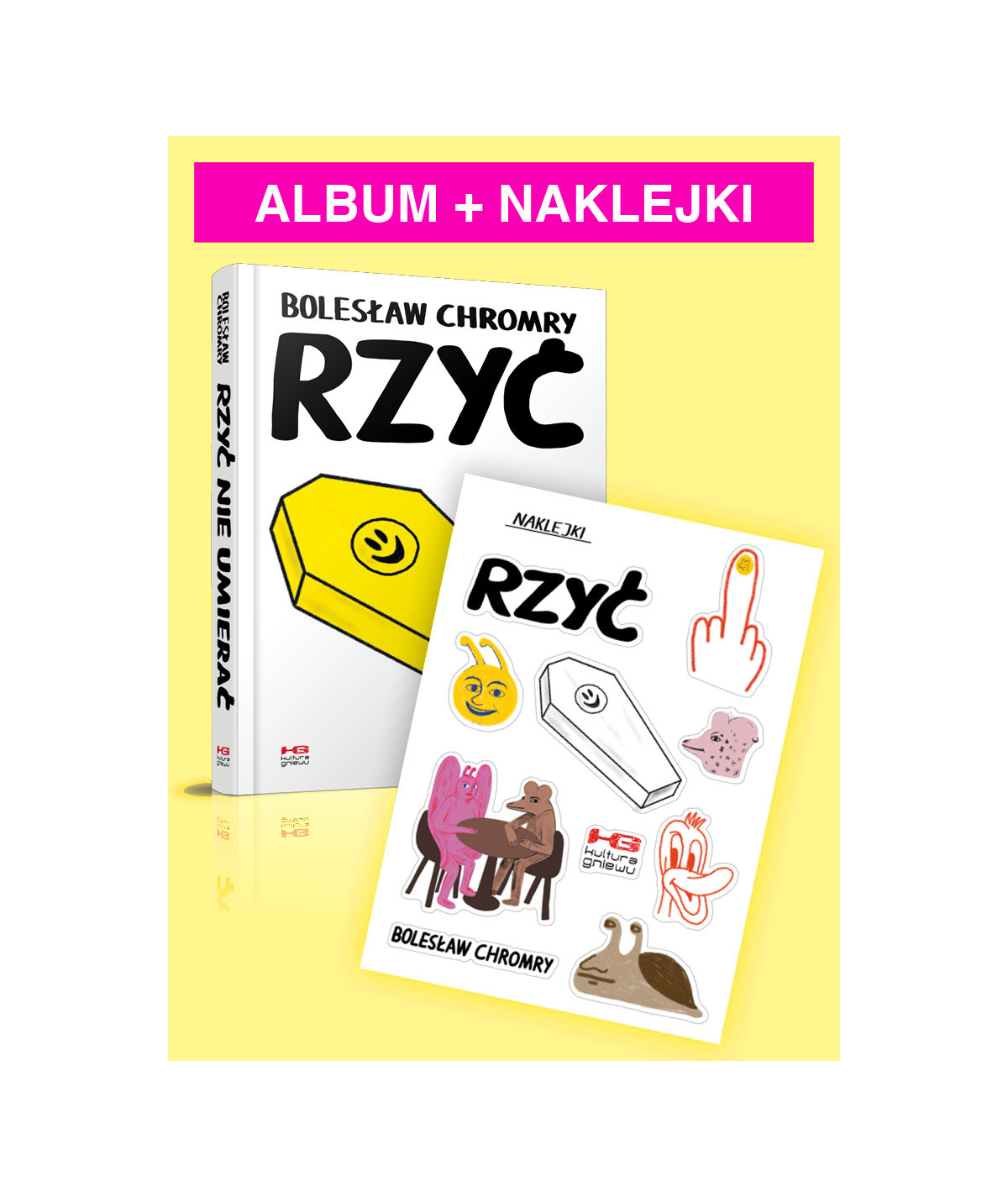 Rzyć + NAKLEJKI