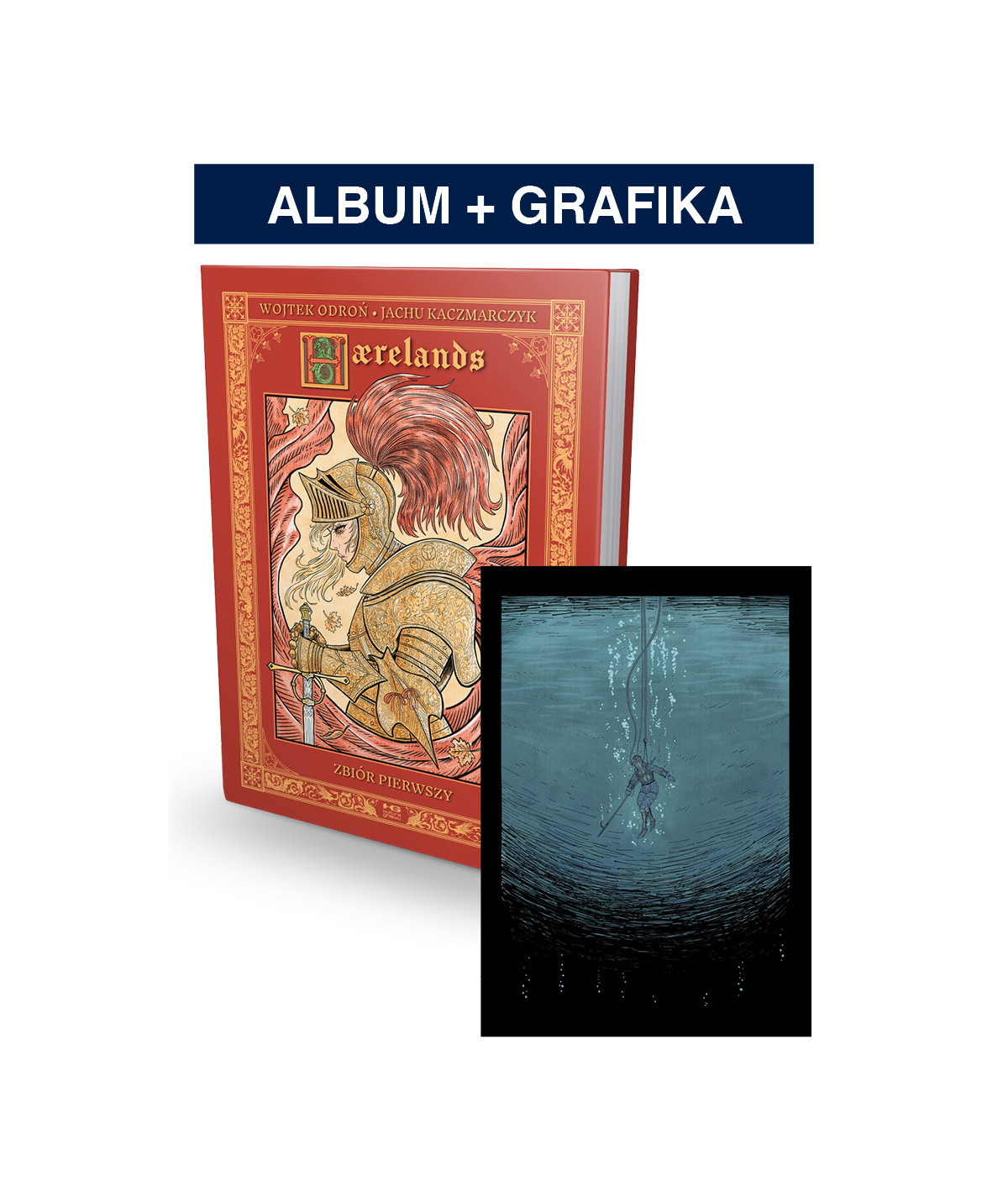 Haerelands. Zbiór pierwszy+sygnowana grafika