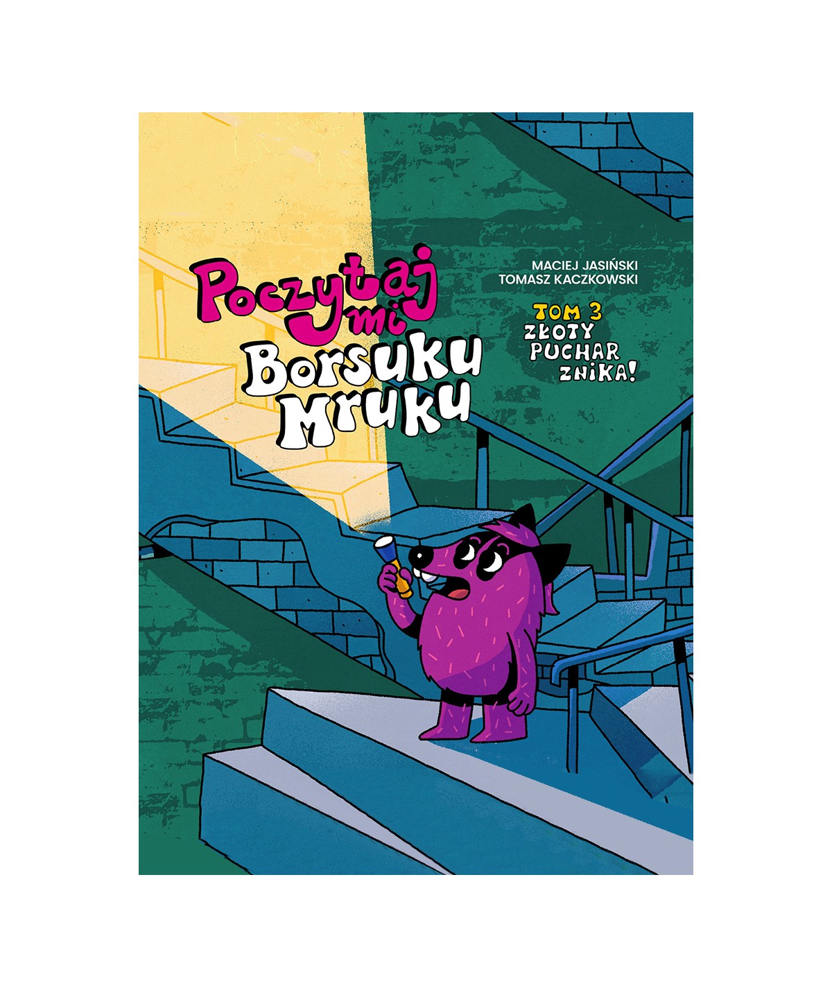 Poczytaj mi, Borsuku Mruku. Złoty puchar znika!
