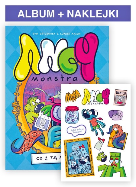 Ancymonstra. Co z tą mumią? + NAKLEJKI
